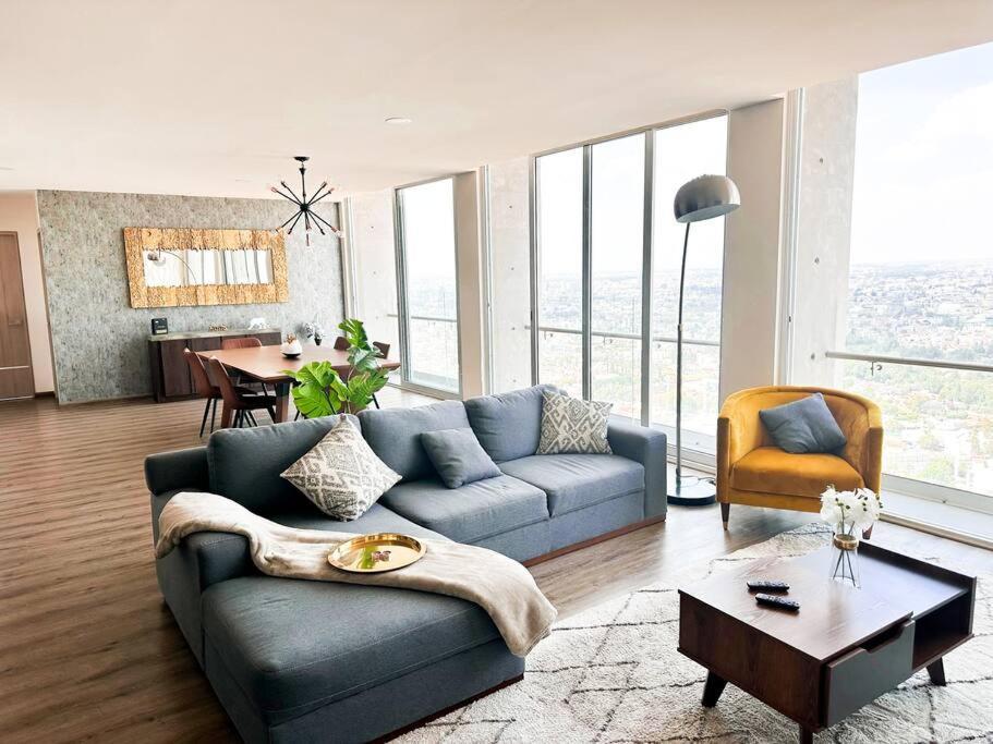 Luxury 3Br Apartment W Pool, Spa & Stunning Views Puebla Eksteriør billede
