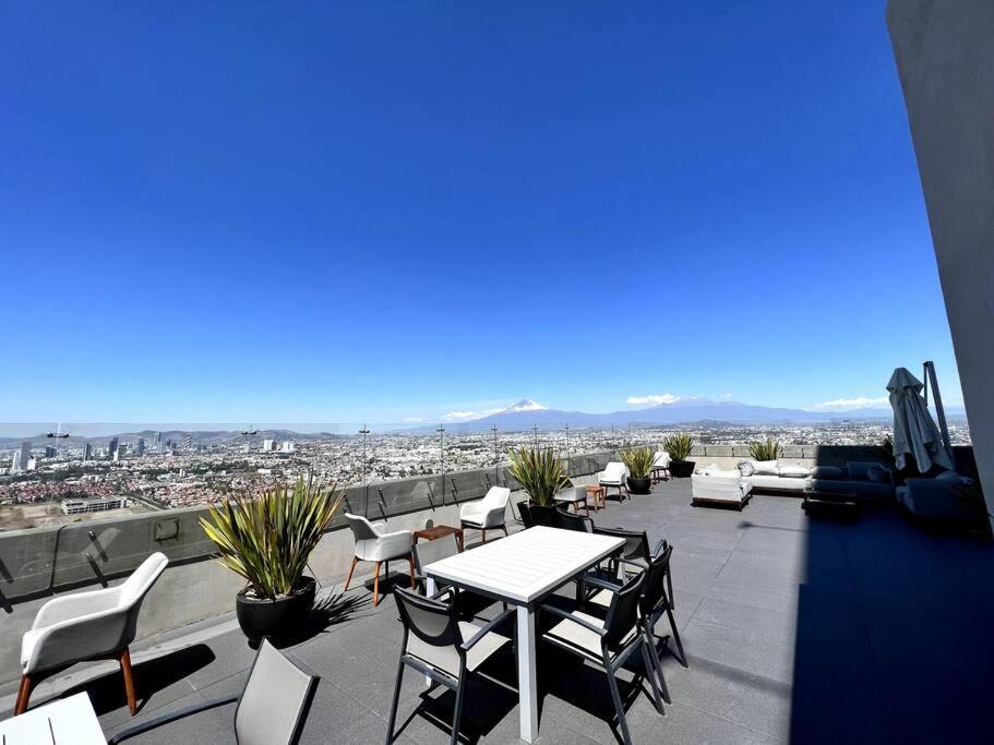 Luxury 3Br Apartment W Pool, Spa & Stunning Views Puebla Eksteriør billede