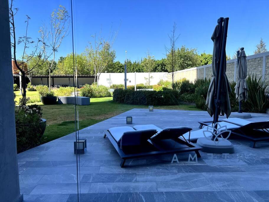 Luxury 3Br Apartment W Pool, Spa & Stunning Views Puebla Eksteriør billede